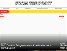Tablet Screenshot of fromthepoint.com